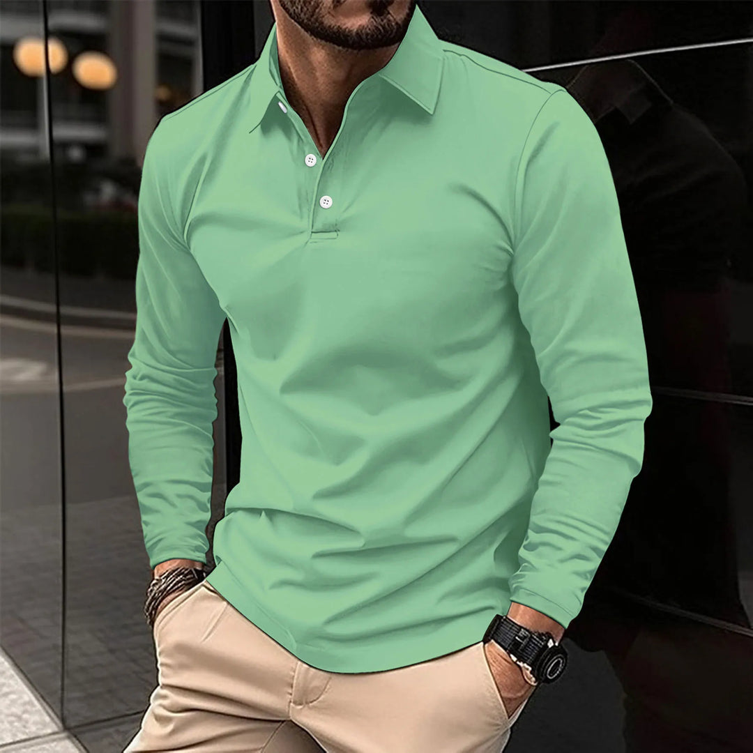 Luca | Smart Casual Langærmet Polo