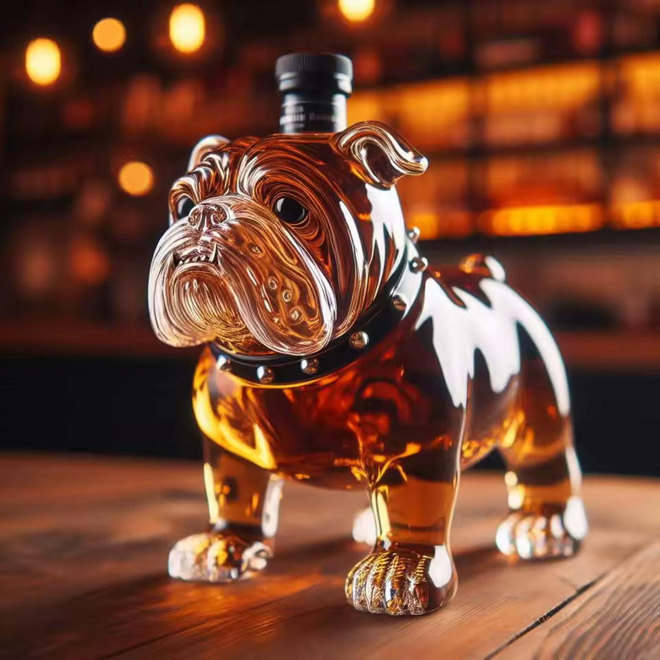 Frank | Whisky Flaske Bulldog Design