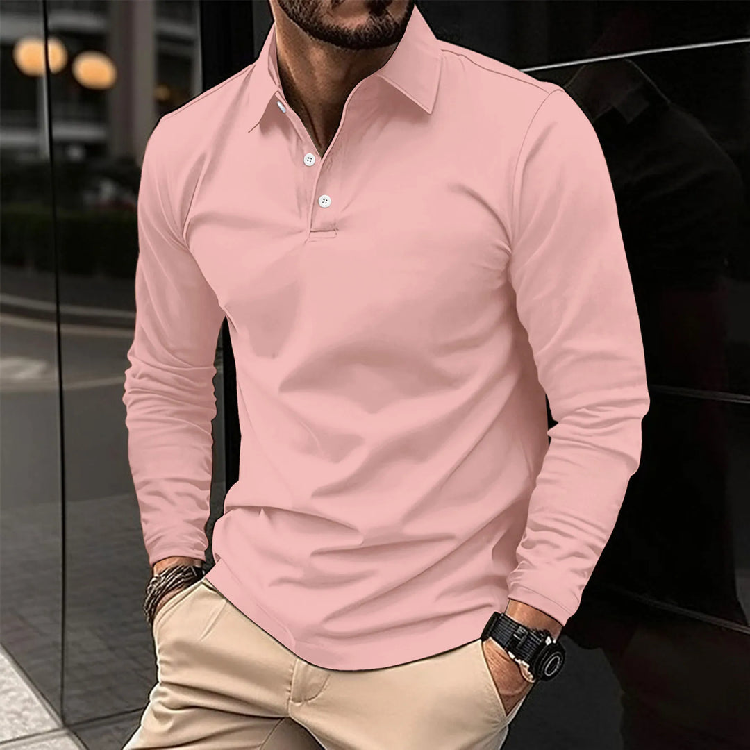 Luca | Smart Casual Langærmet Polo