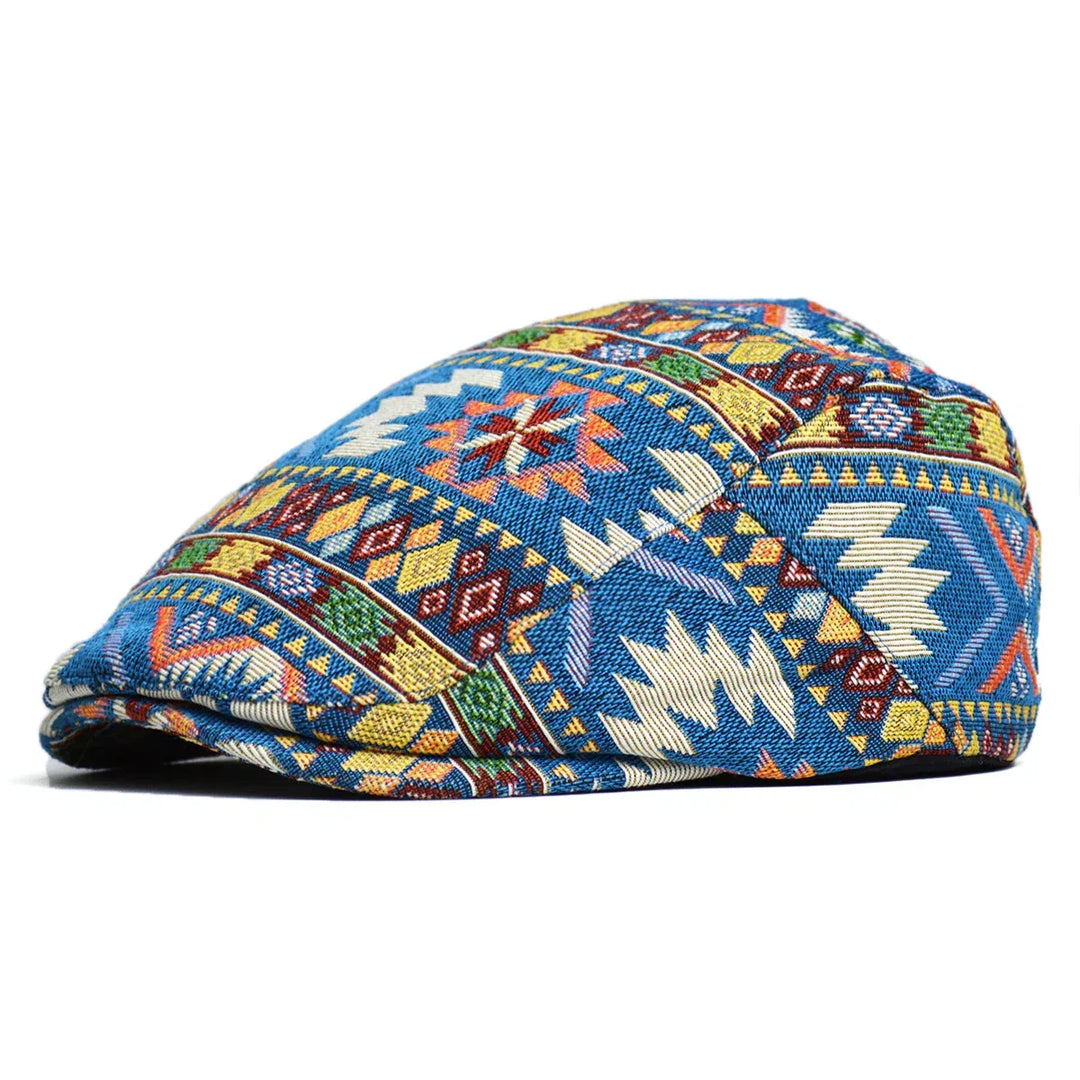 Dylan | Farverig Vintage Aztec Kasket