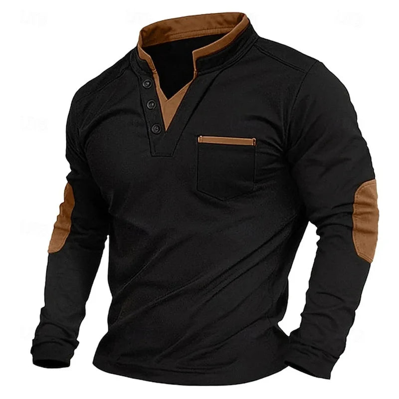 Ethan | Klassisk V-Hals Sweatshirt
