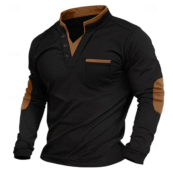 Ethan | Klassisk V-Hals Sweatshirt