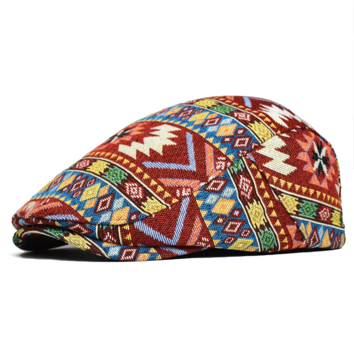 Dylan | Farverig Vintage Aztec Kasket