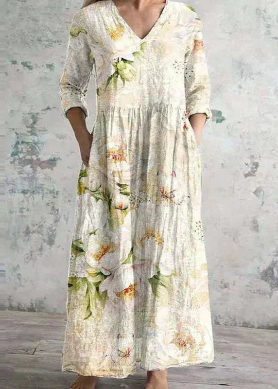 Elara | Let &amp; Ubesværet Blomsterkjole