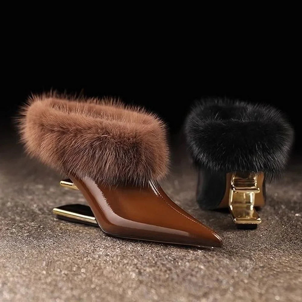 Beverly | Elegant Furry Spidse Hæle