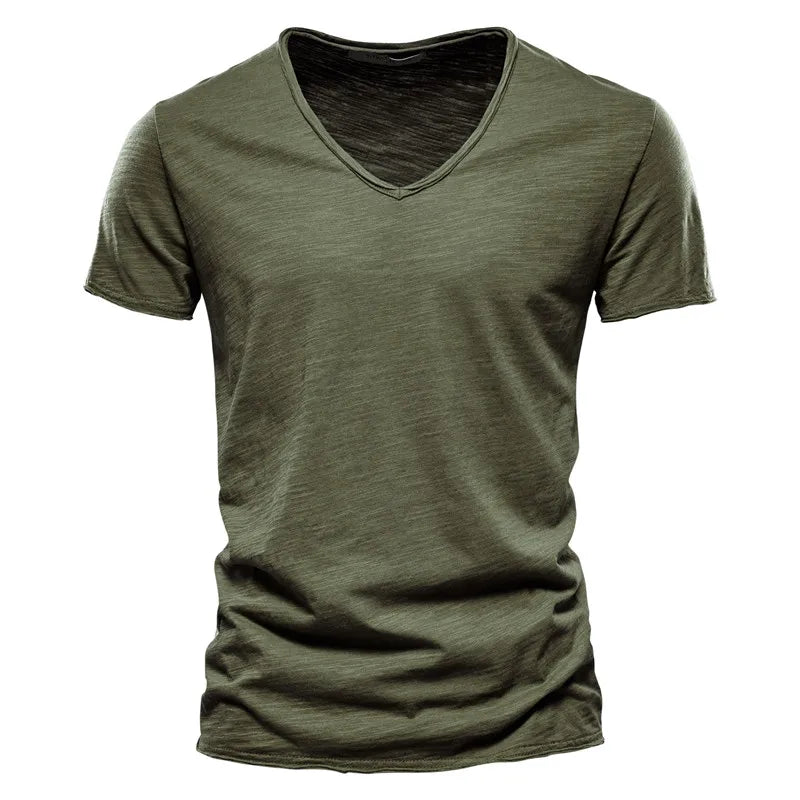 Hayden | Casual V-Hals Sommer Skjorte