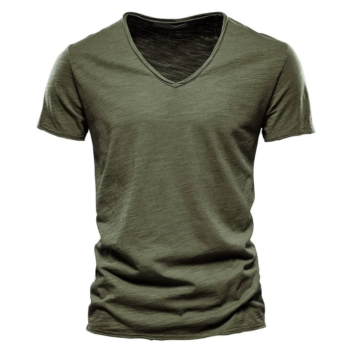 Hayden | Casual V-Hals Sommer Skjorte