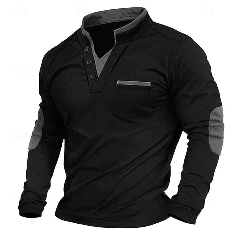 Ethan | Klassisk V-Hals Sweatshirt