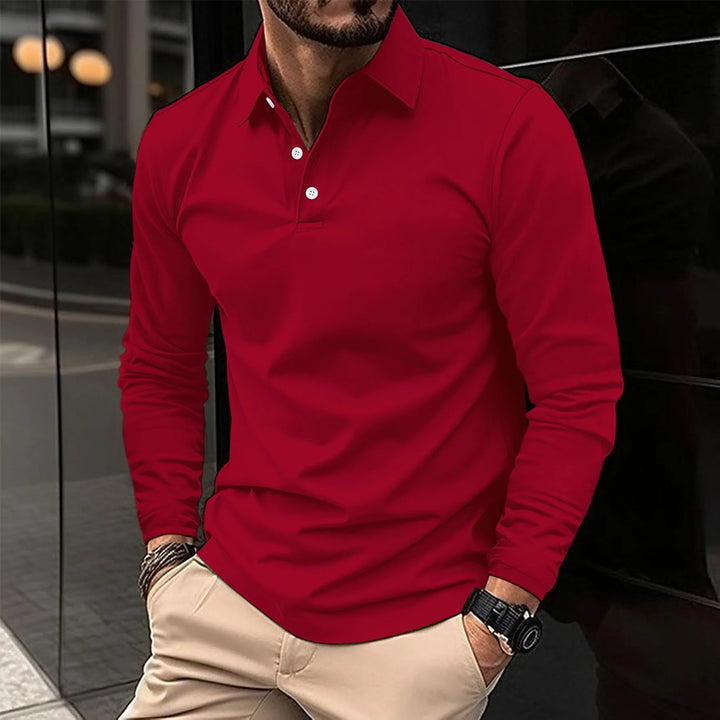 Luca | Smart Casual Langærmet Polo