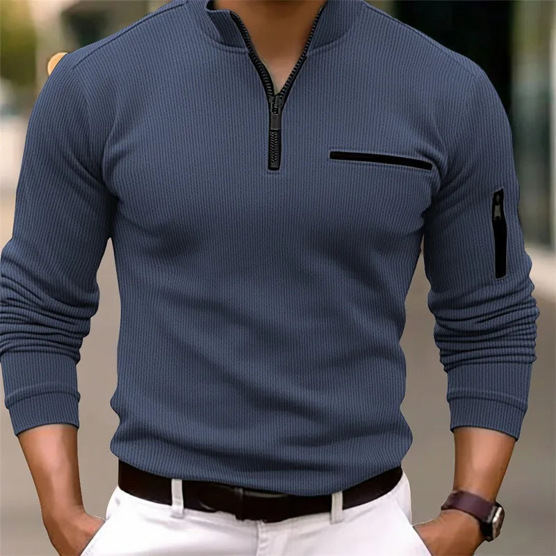Logan | Klassisk Quarter Zip Sweater