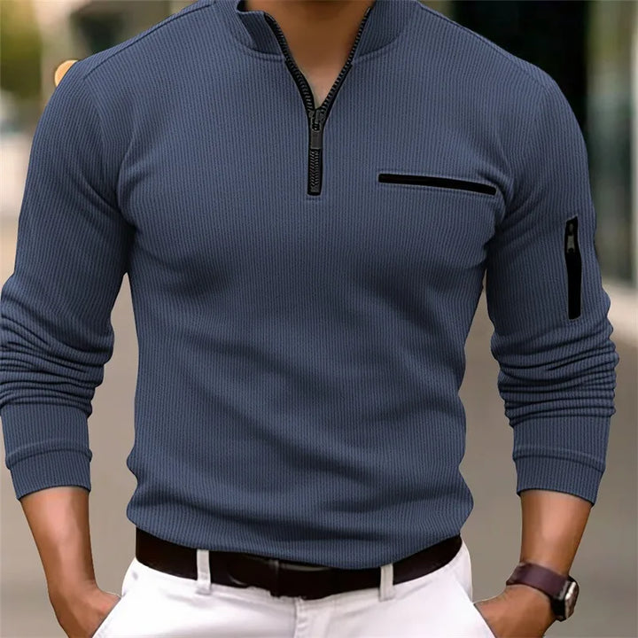 Logan | Klassisk Quarter Zip Sweater