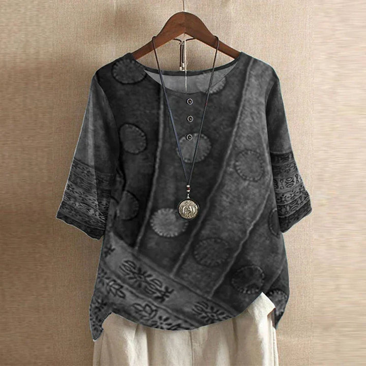 Raina | Casual Retro-Inspireret Bluse