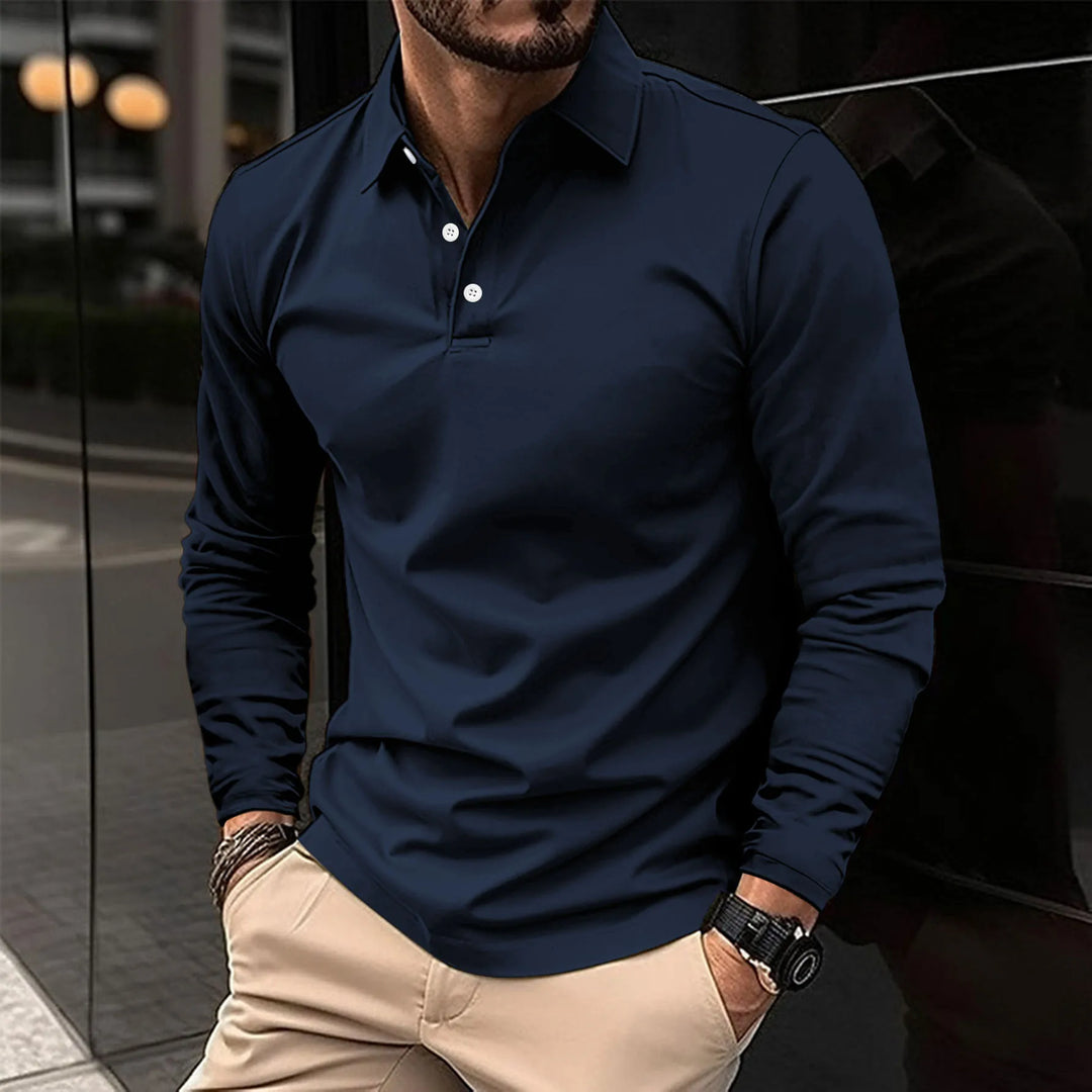 Luca | Smart Casual Langærmet Polo
