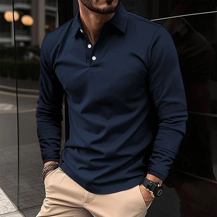 Luca | Smart Casual Langærmet Polo