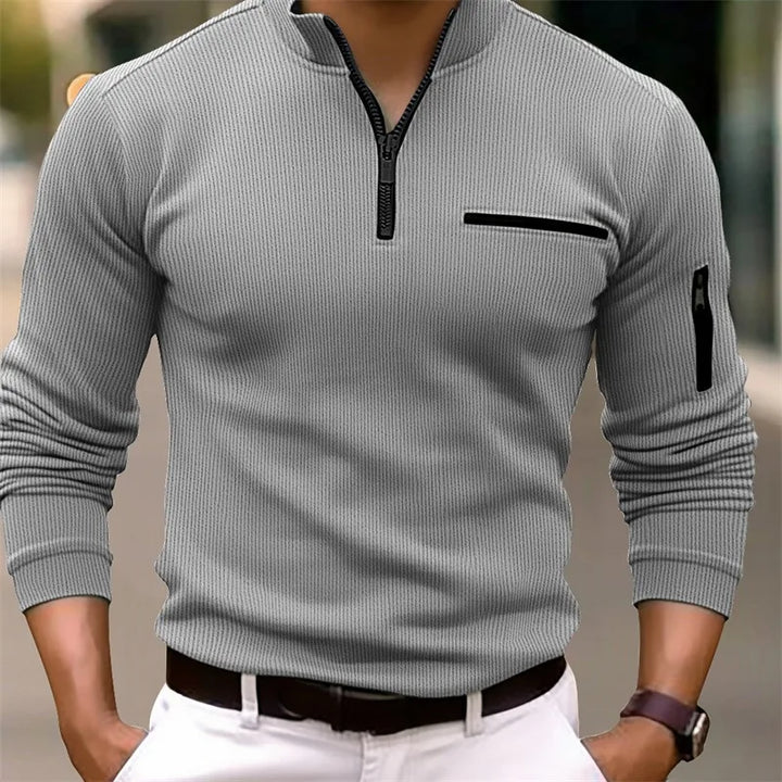 Logan | Klassisk Quarter Zip Sweater