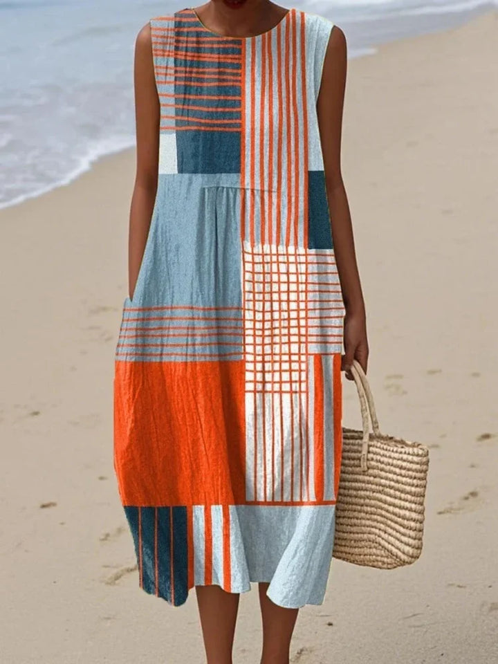 Eva | Elegant Art Midi Kjole