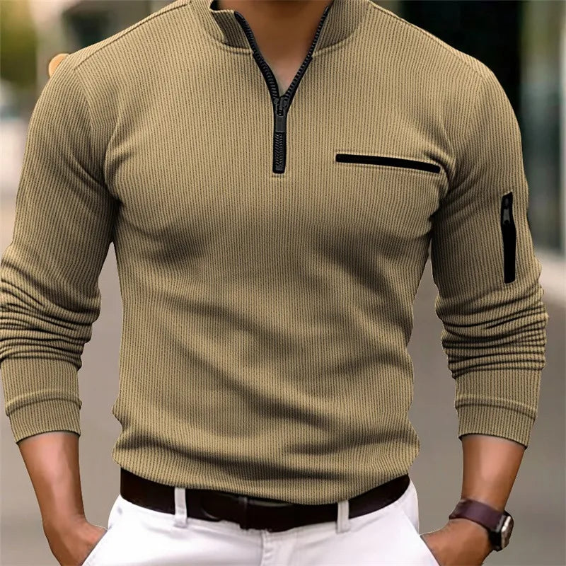 Logan | Klassisk Quarter Zip Sweater