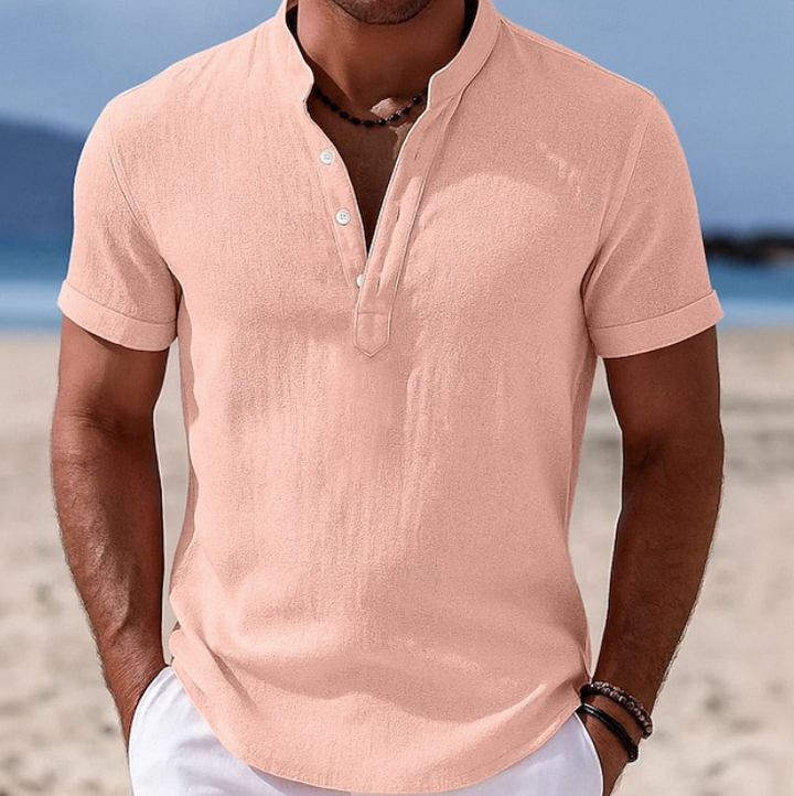 Atlas | Sommer Button-Up Kortærmet Skjorte