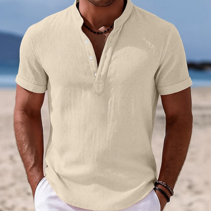Atlas | Sommer Button-Up Kortærmet Skjorte