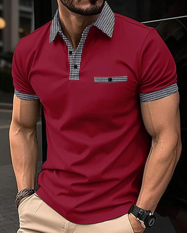 Easton | Klassisk Ternet Krave Polo Shirt