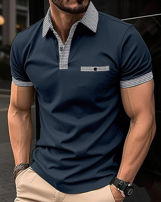 Easton | Klassisk Ternet Krave Polo Shirt