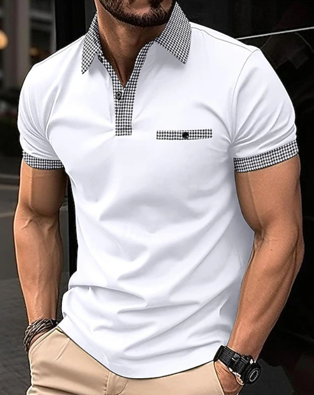 Easton | Klassisk Ternet Krave Polo Shirt