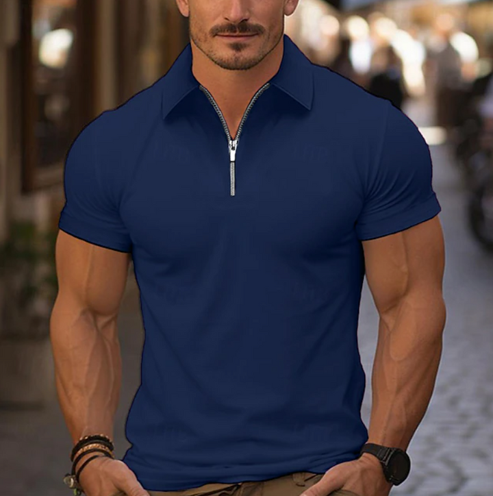 Ramsey | Klassisk Quarter Zip Krave Skjorte