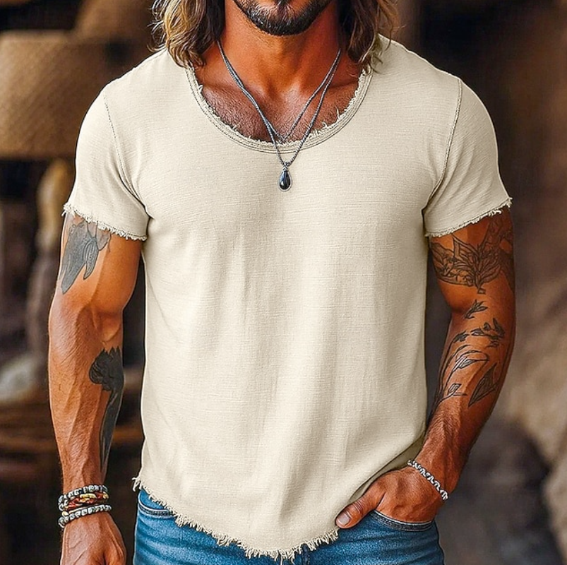 Grayson | Afslappet Crew Neck T-Shirt
