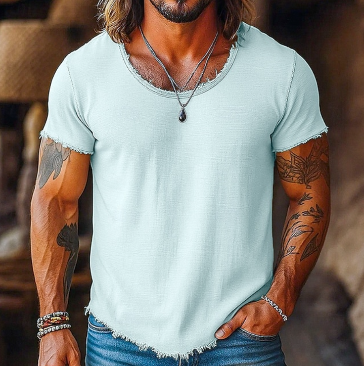Grayson | Afslappet Crew Neck T-Shirt