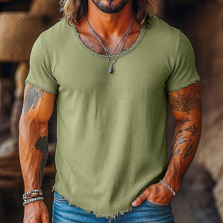 Grayson | Afslappet Crew Neck T-Shirt