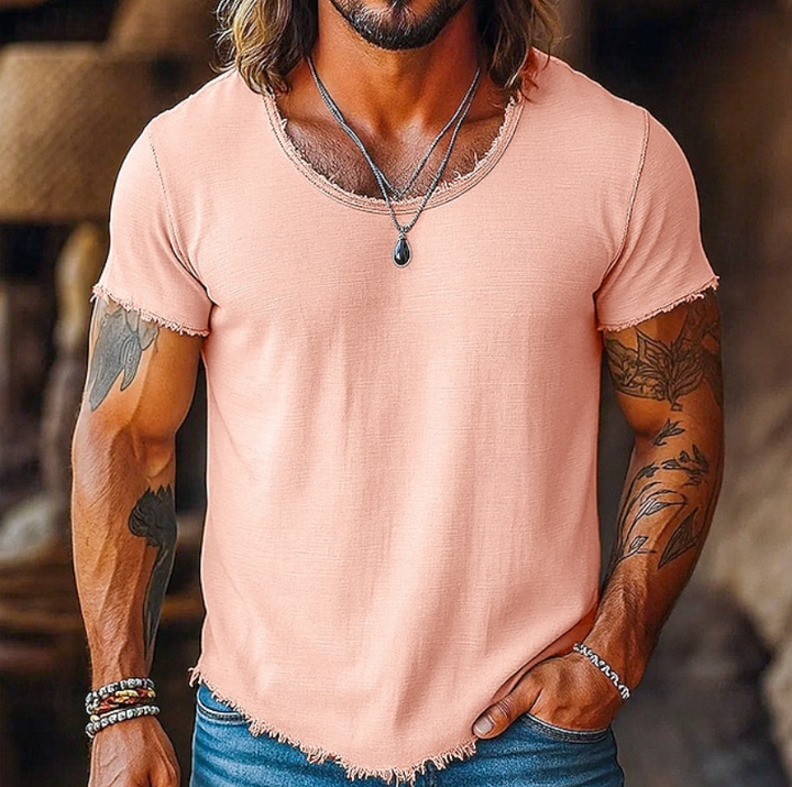 Grayson | Afslappet Crew Neck T-Shirt