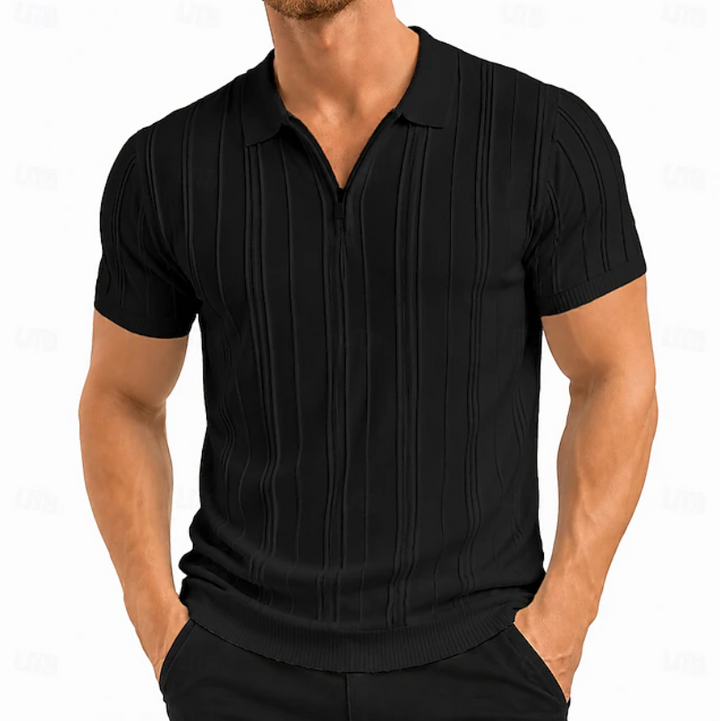 Warren | Tekstureret Slim Fit Polo Shirt