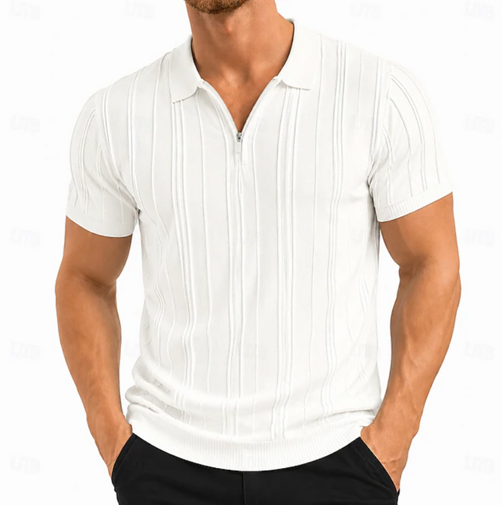 Warren | Tekstureret Slim Fit Polo Shirt