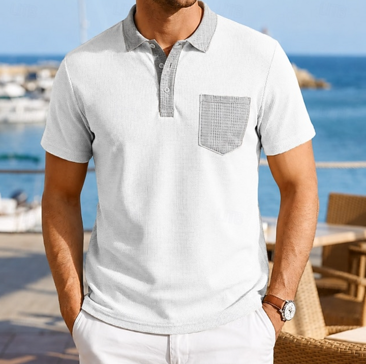 Harrison | Kontrast Pocket Polo Shirt