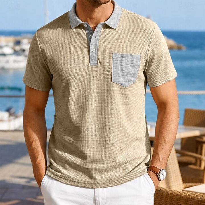 Harrison | Kontrast Pocket Polo Shirt