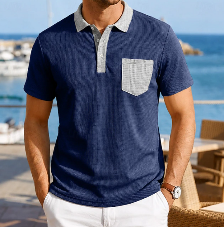 Harrison | Kontrast Pocket Polo Shirt