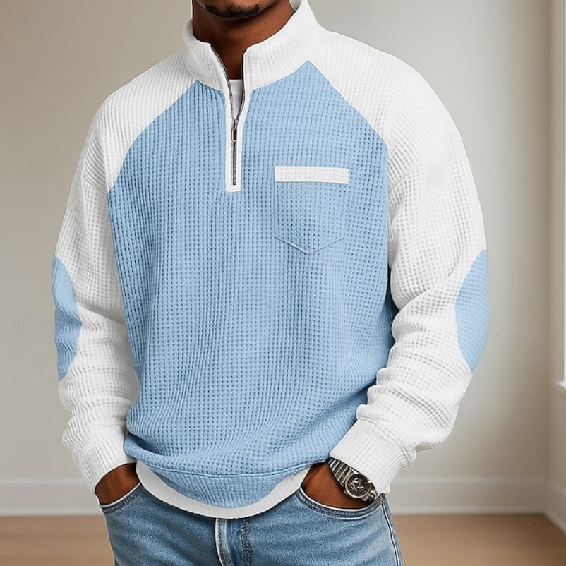 Nathan | Hverdag Halv-Zip Sweater