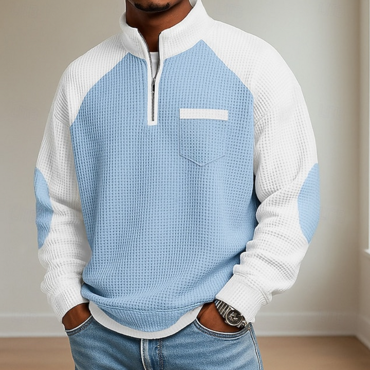 Nathan | Hverdag Halv-Zip Sweater