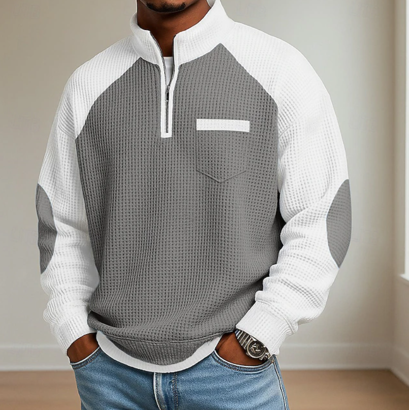 Nathan | Hverdag Halv-Zip Sweater