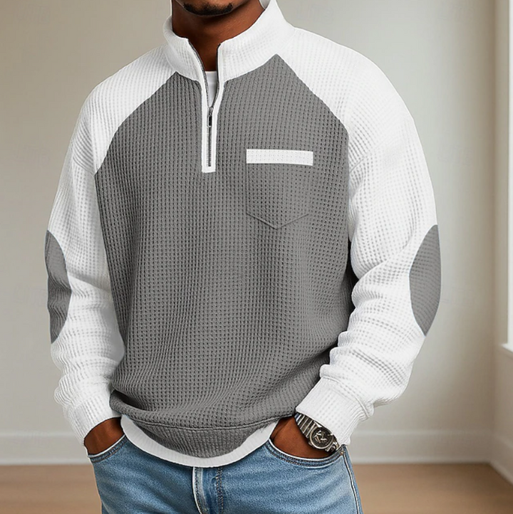 Nathan | Hverdag Halv-Zip Sweater