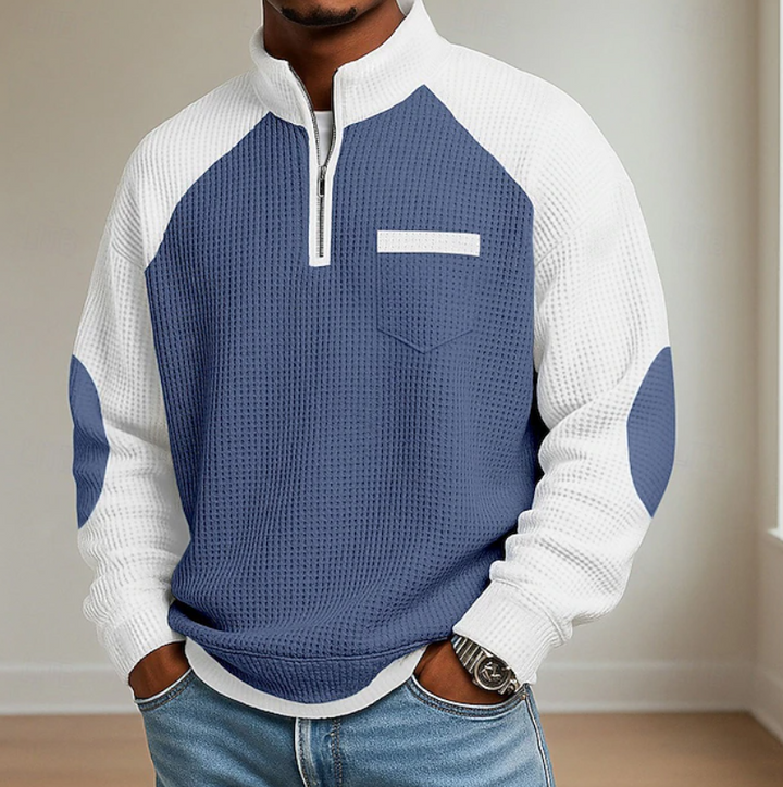 Nathan | Hverdag Halv-Zip Sweater