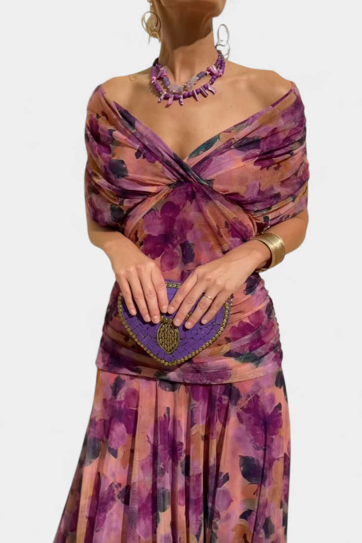 Sophia | Elegant Off-Shoulder Kjole
