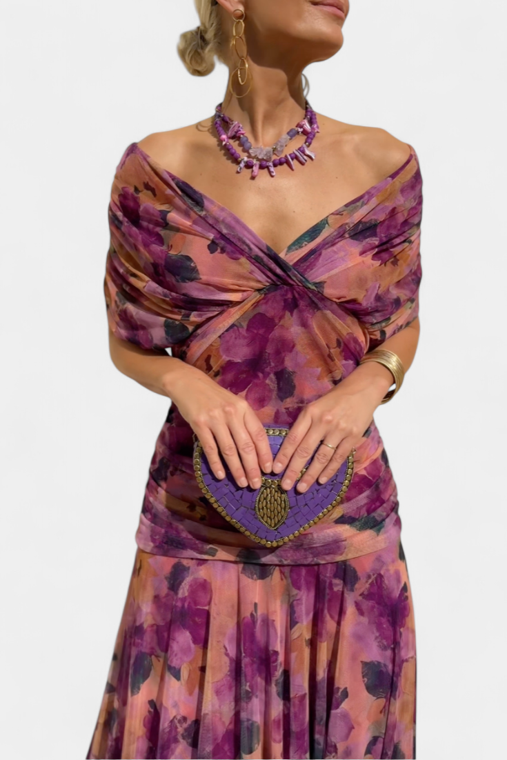 Sophia | Elegant Off-Shoulder Kjole