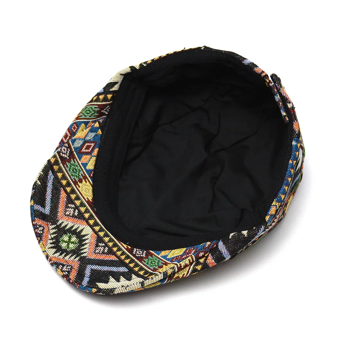 Dylan | Farverig Vintage Aztec Kasket