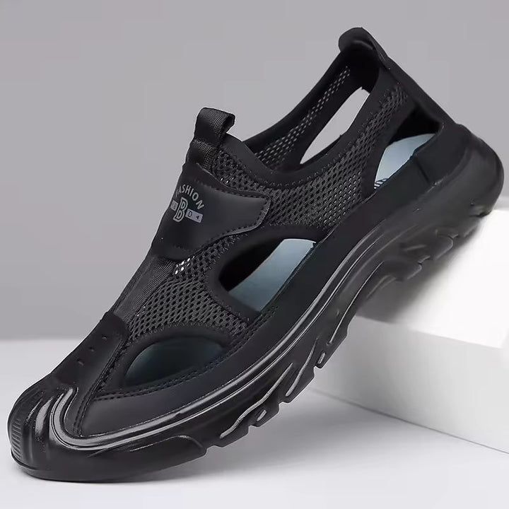 Roland | Premium Slip-On Lukkede Tå Sandaler