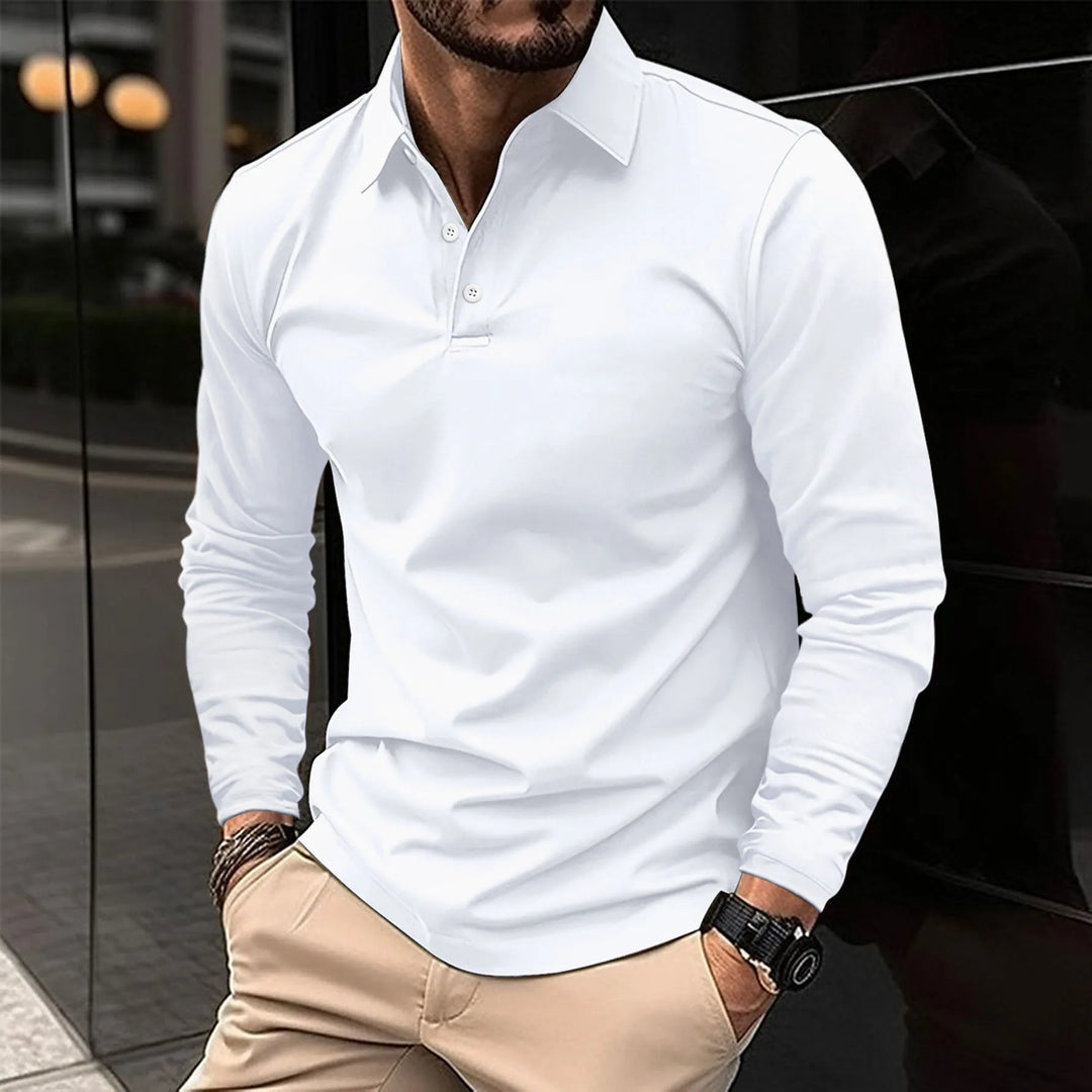 Luca | Smart Casual Langærmet Polo