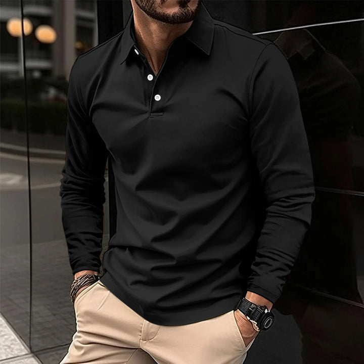 Luca | Smart Casual Langærmet Polo