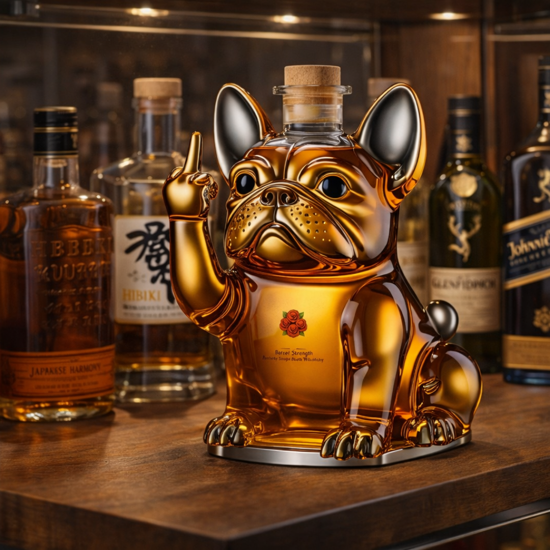Dean | Whisky Flaske Hund Design