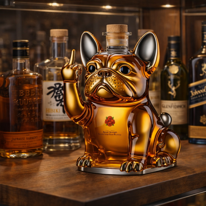 Dean | Whisky Flaske Hund Design