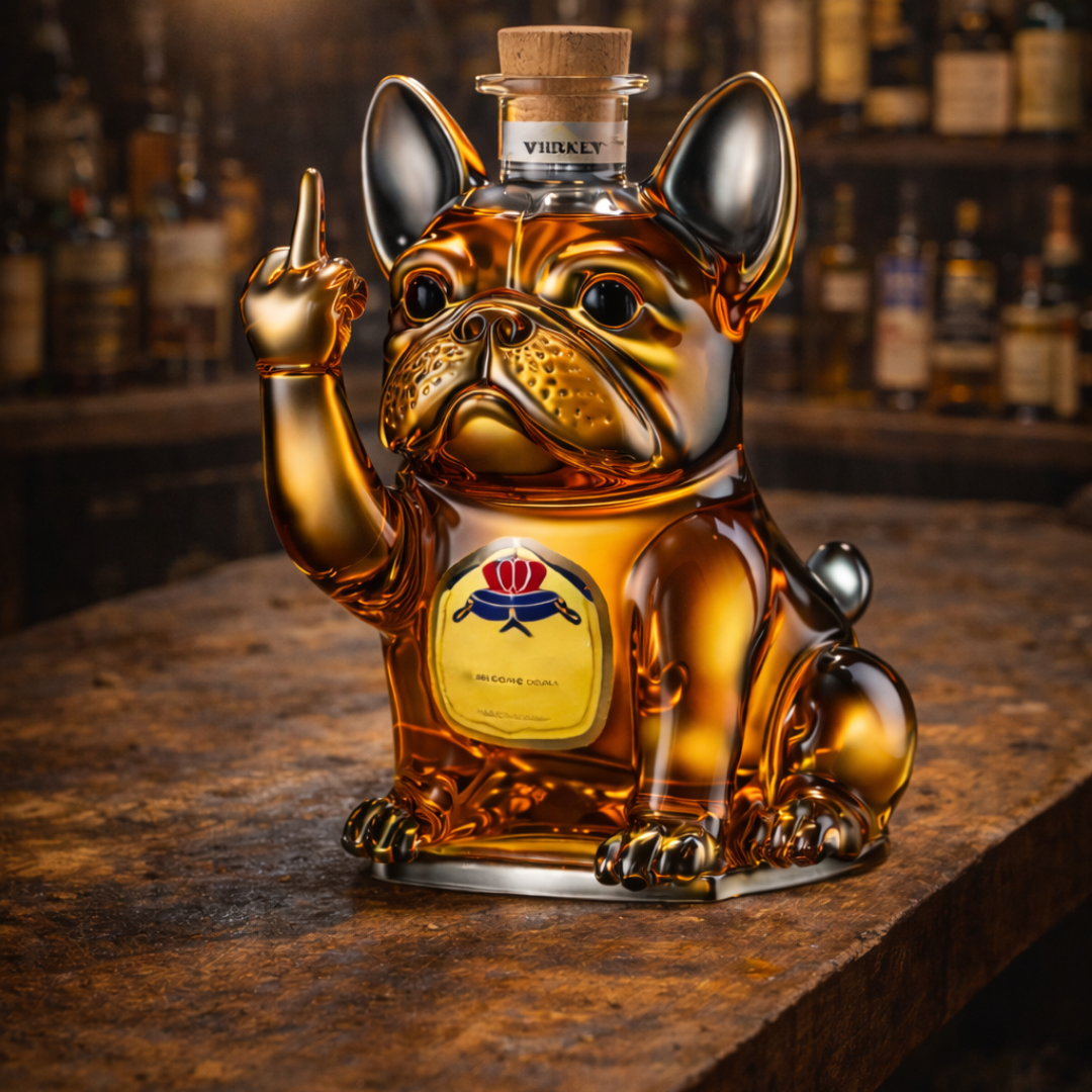Dean | Whisky Flaske Hund Design